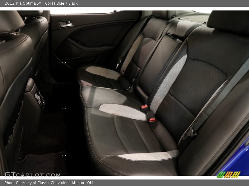Corsa Blue / Black 2013 Kia Optima SX