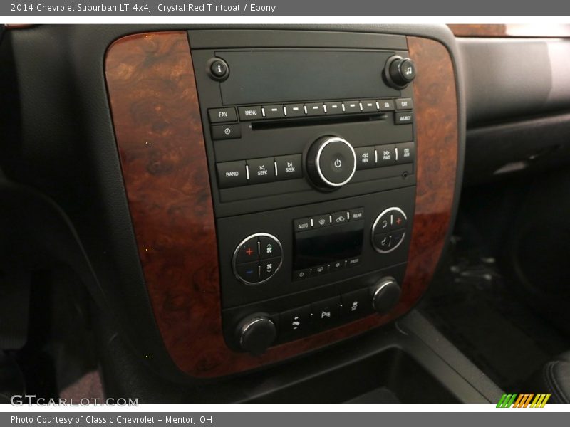 Crystal Red Tintcoat / Ebony 2014 Chevrolet Suburban LT 4x4