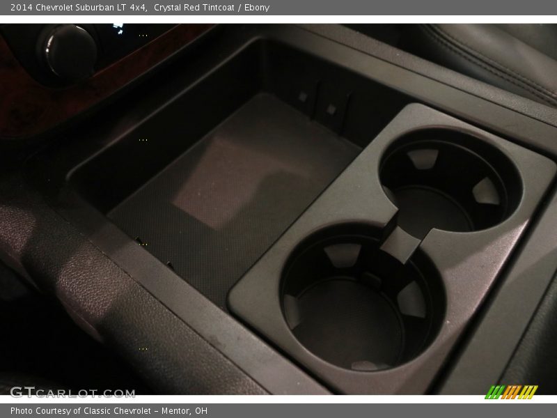 Crystal Red Tintcoat / Ebony 2014 Chevrolet Suburban LT 4x4