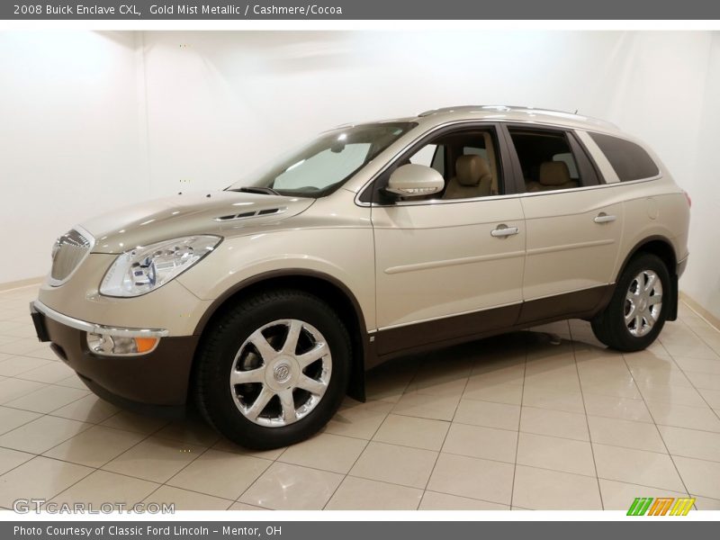 Gold Mist Metallic / Cashmere/Cocoa 2008 Buick Enclave CXL