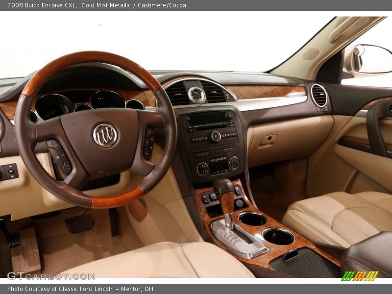 Gold Mist Metallic / Cashmere/Cocoa 2008 Buick Enclave CXL