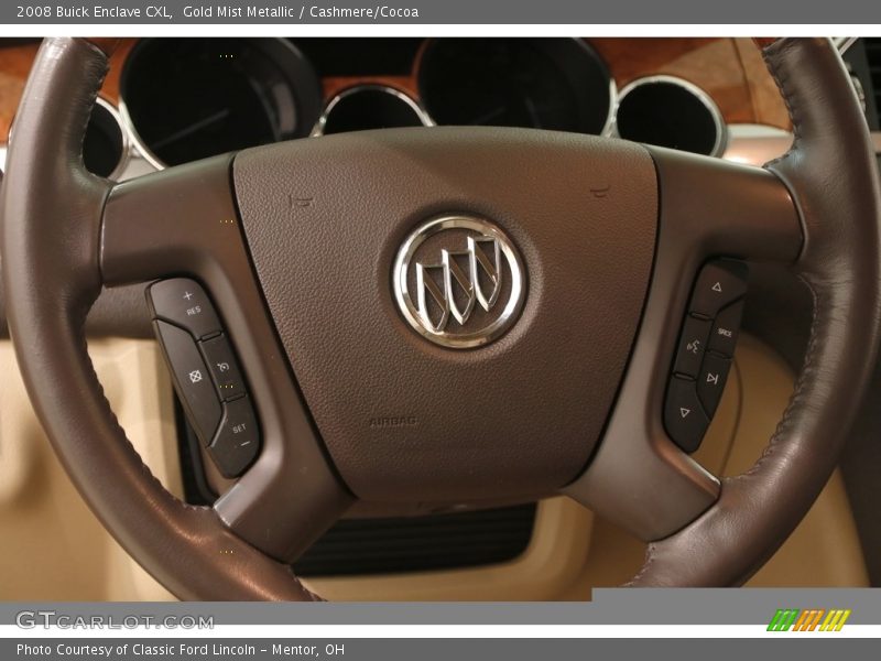 Gold Mist Metallic / Cashmere/Cocoa 2008 Buick Enclave CXL
