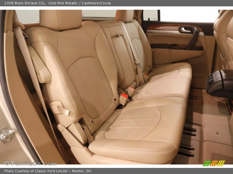 Gold Mist Metallic / Cashmere/Cocoa 2008 Buick Enclave CXL