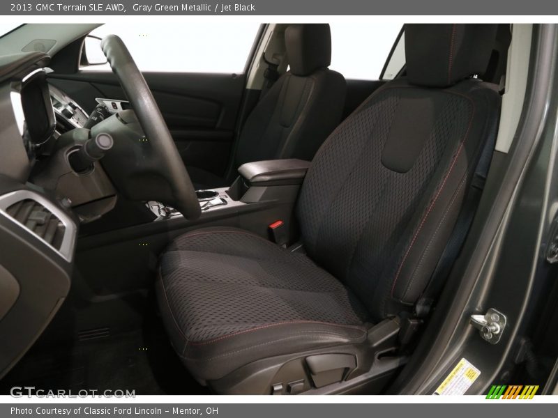 Gray Green Metallic / Jet Black 2013 GMC Terrain SLE AWD