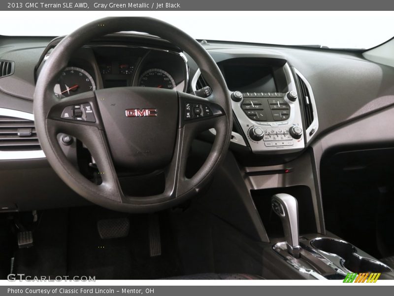 Gray Green Metallic / Jet Black 2013 GMC Terrain SLE AWD