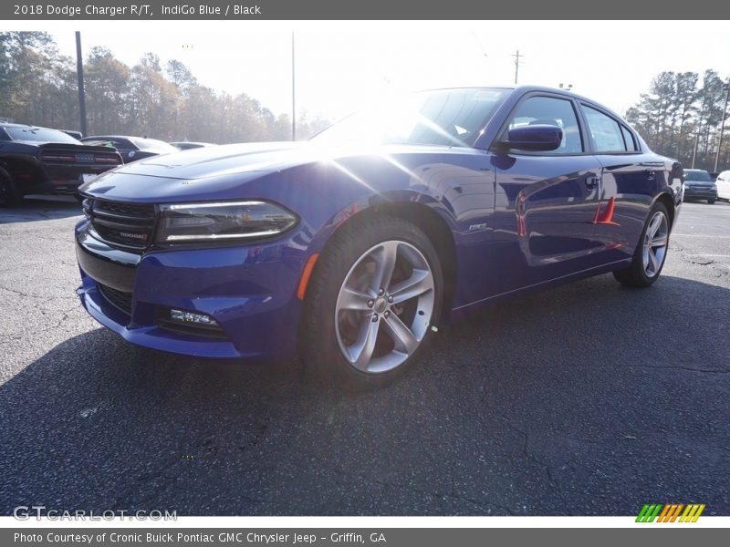 IndiGo Blue / Black 2018 Dodge Charger R/T