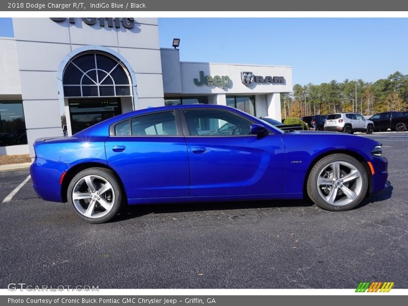 IndiGo Blue / Black 2018 Dodge Charger R/T