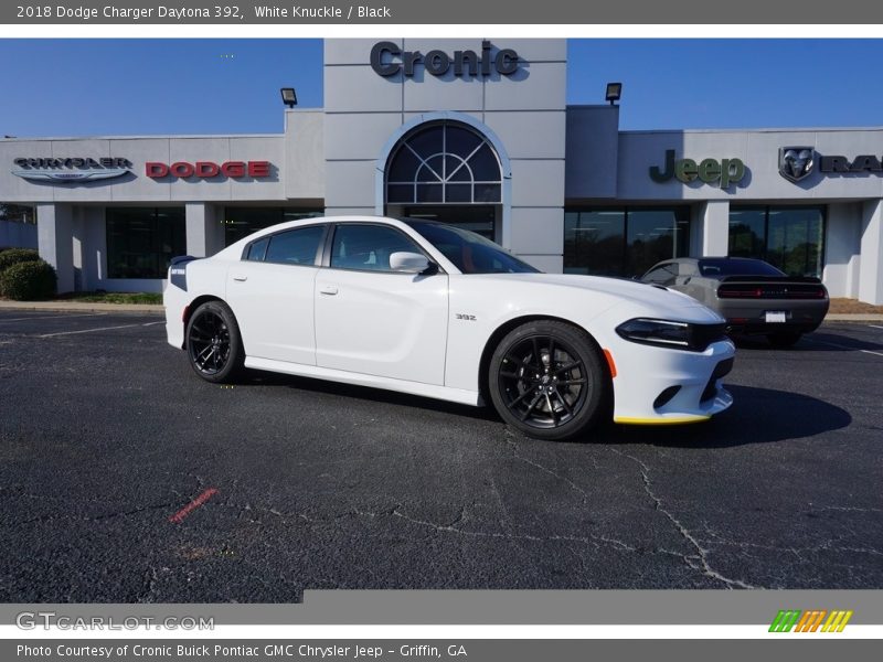 White Knuckle / Black 2018 Dodge Charger Daytona 392