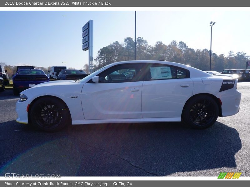 White Knuckle / Black 2018 Dodge Charger Daytona 392