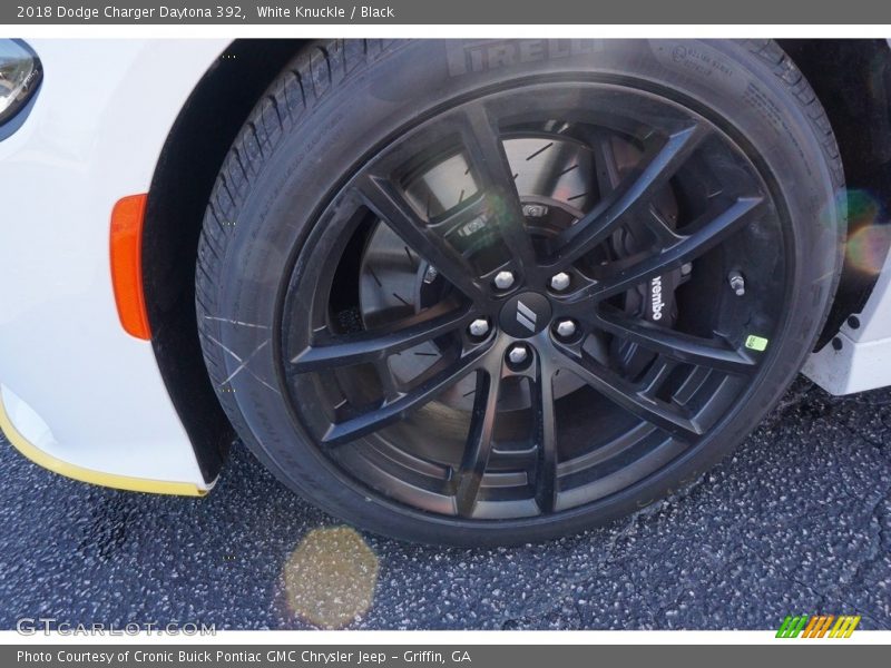 White Knuckle / Black 2018 Dodge Charger Daytona 392