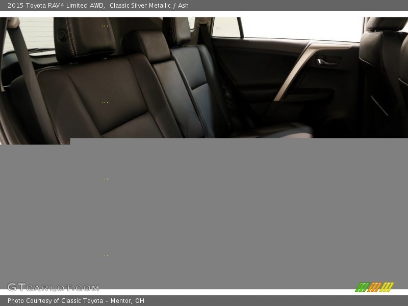 Classic Silver Metallic / Ash 2015 Toyota RAV4 Limited AWD