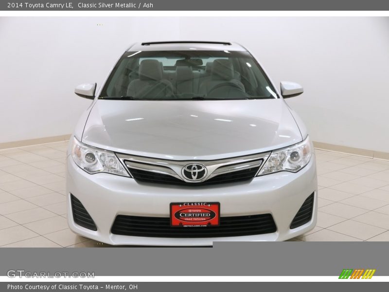 Classic Silver Metallic / Ash 2014 Toyota Camry LE