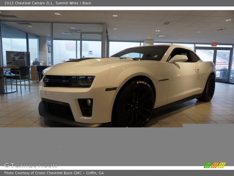Summit White / Black 2013 Chevrolet Camaro ZL1