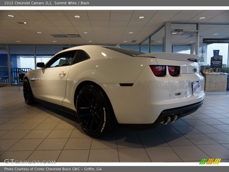 Summit White / Black 2013 Chevrolet Camaro ZL1
