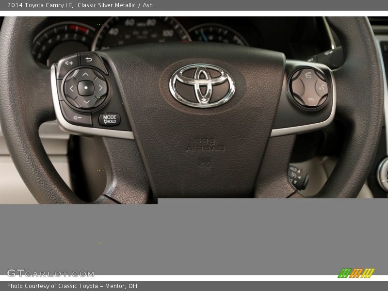 Classic Silver Metallic / Ash 2014 Toyota Camry LE