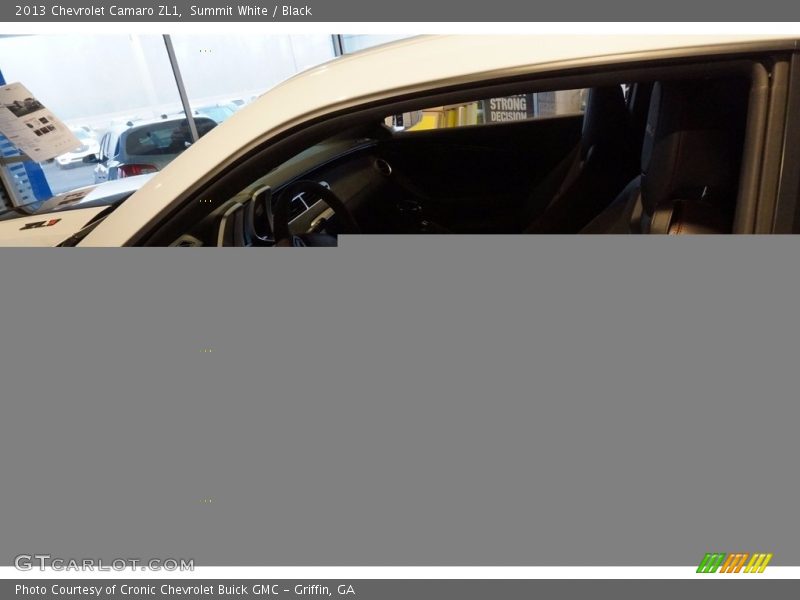 Summit White / Black 2013 Chevrolet Camaro ZL1
