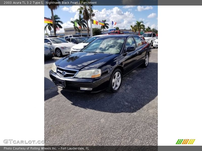 Nighthawk Black Pearl / Parchment 2003 Acura TL 3.2 Type S