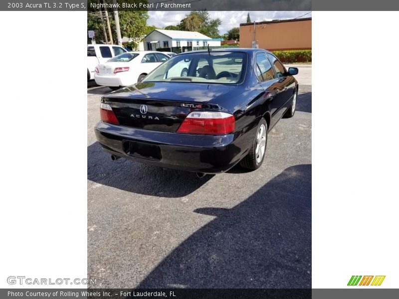Nighthawk Black Pearl / Parchment 2003 Acura TL 3.2 Type S