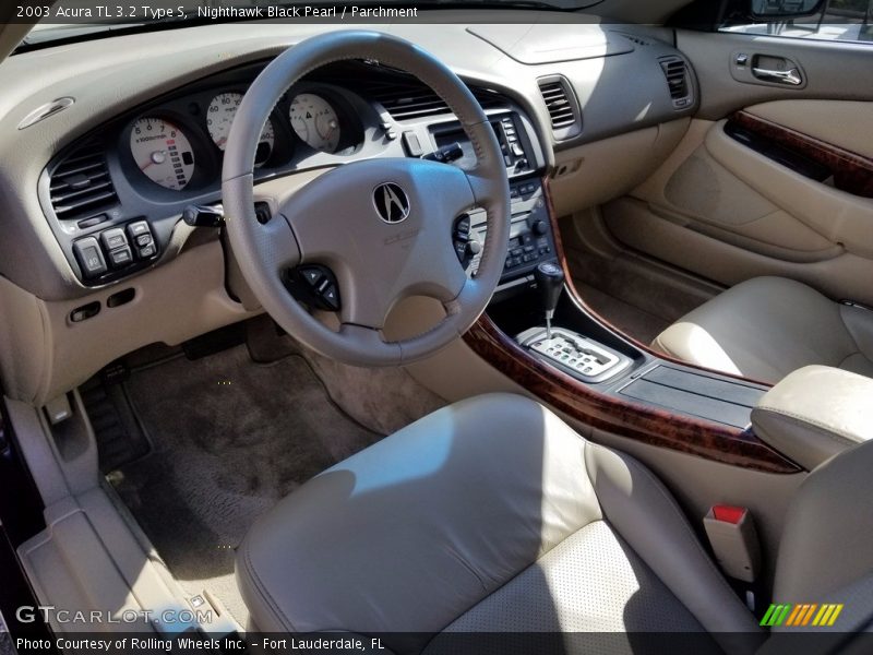 Nighthawk Black Pearl / Parchment 2003 Acura TL 3.2 Type S
