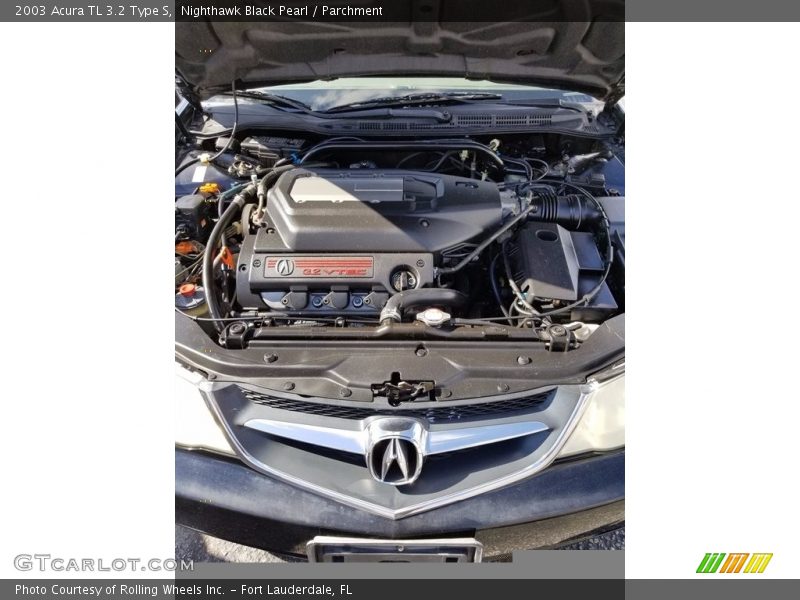Nighthawk Black Pearl / Parchment 2003 Acura TL 3.2 Type S