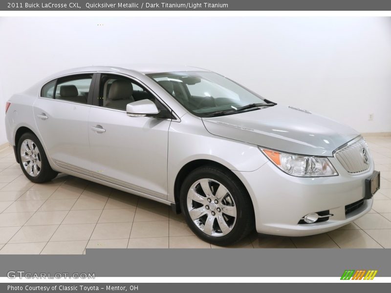 Quicksilver Metallic / Dark Titanium/Light Titanium 2011 Buick LaCrosse CXL