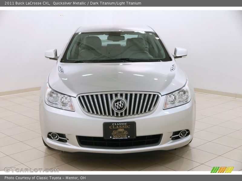 Quicksilver Metallic / Dark Titanium/Light Titanium 2011 Buick LaCrosse CXL