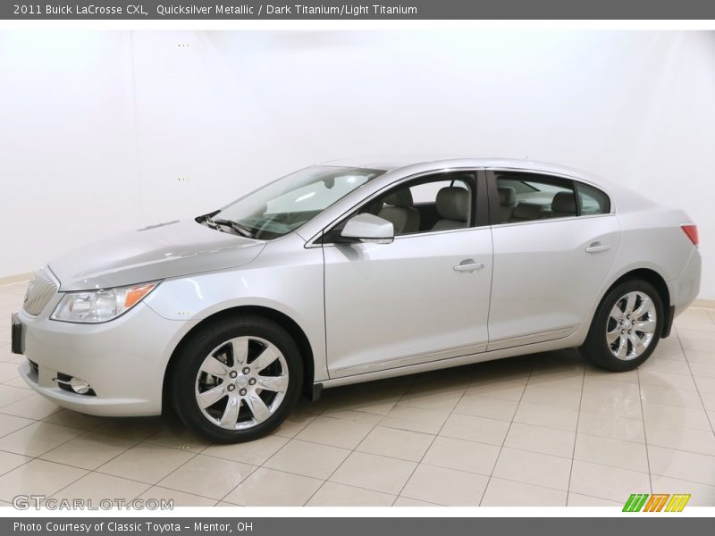 Quicksilver Metallic / Dark Titanium/Light Titanium 2011 Buick LaCrosse CXL