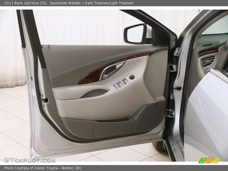 Quicksilver Metallic / Dark Titanium/Light Titanium 2011 Buick LaCrosse CXL
