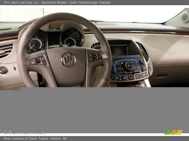 Quicksilver Metallic / Dark Titanium/Light Titanium 2011 Buick LaCrosse CXL