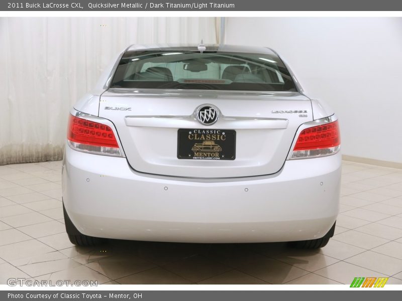 Quicksilver Metallic / Dark Titanium/Light Titanium 2011 Buick LaCrosse CXL