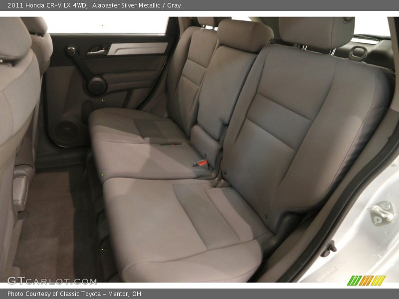 Alabaster Silver Metallic / Gray 2011 Honda CR-V LX 4WD