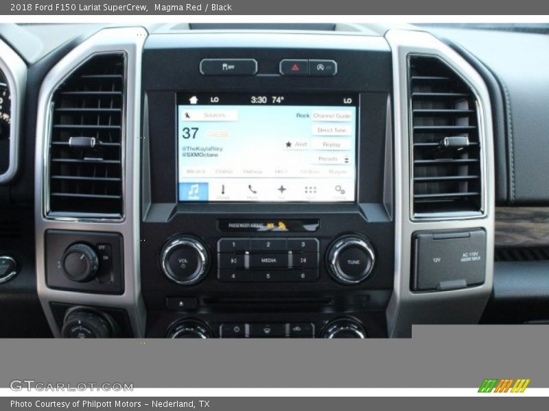 Magma Red / Black 2018 Ford F150 Lariat SuperCrew