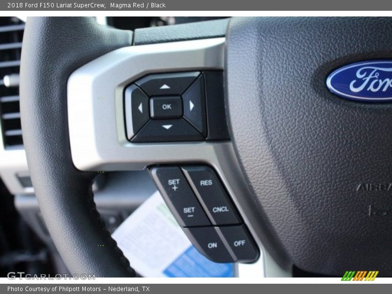 Magma Red / Black 2018 Ford F150 Lariat SuperCrew