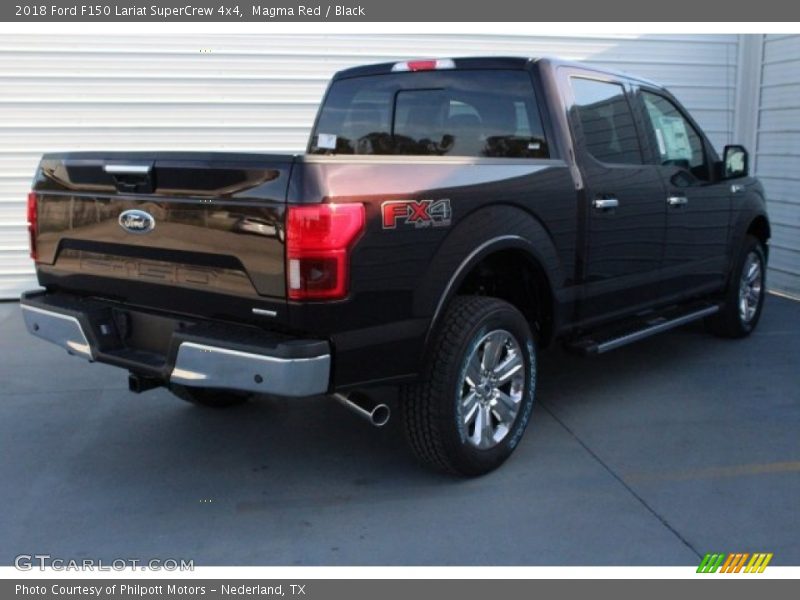 Magma Red / Black 2018 Ford F150 Lariat SuperCrew 4x4