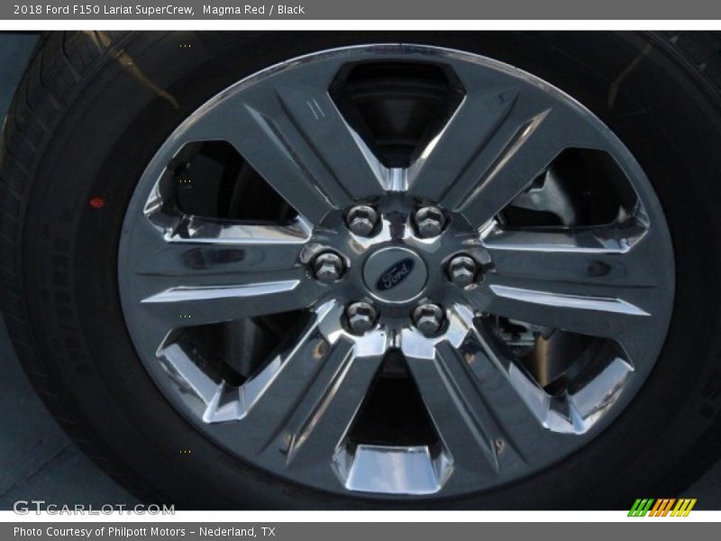 Magma Red / Black 2018 Ford F150 Lariat SuperCrew