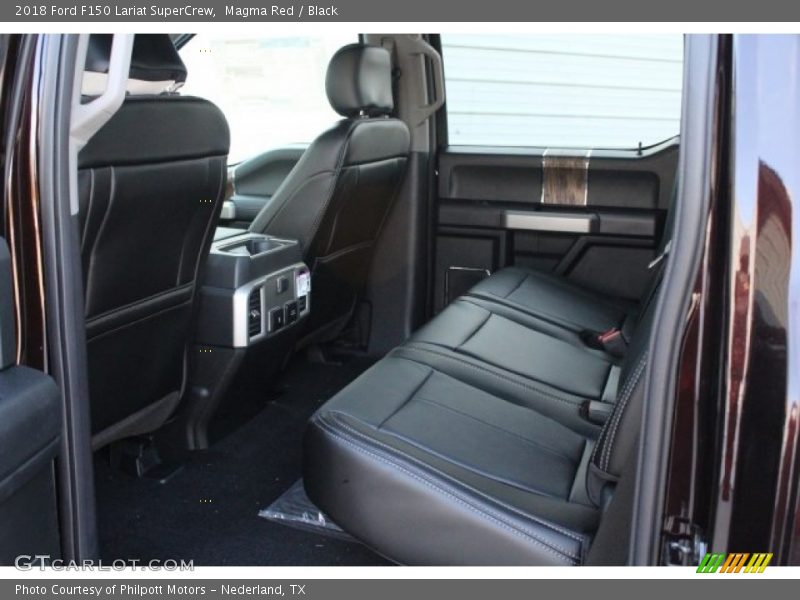 Rear Seat of 2018 F150 Lariat SuperCrew
