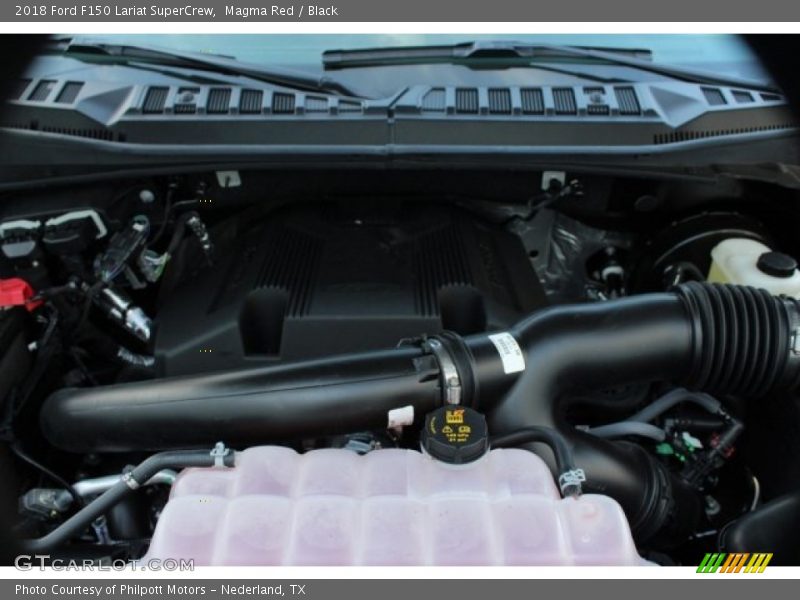 Magma Red / Black 2018 Ford F150 Lariat SuperCrew