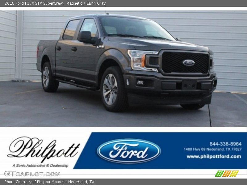 Magnetic / Earth Gray 2018 Ford F150 STX SuperCrew