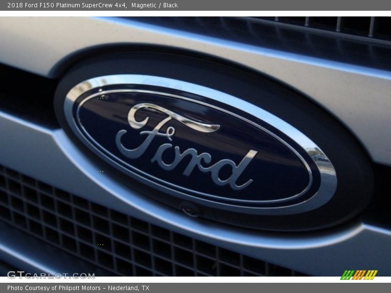 Magnetic / Black 2018 Ford F150 Platinum SuperCrew 4x4