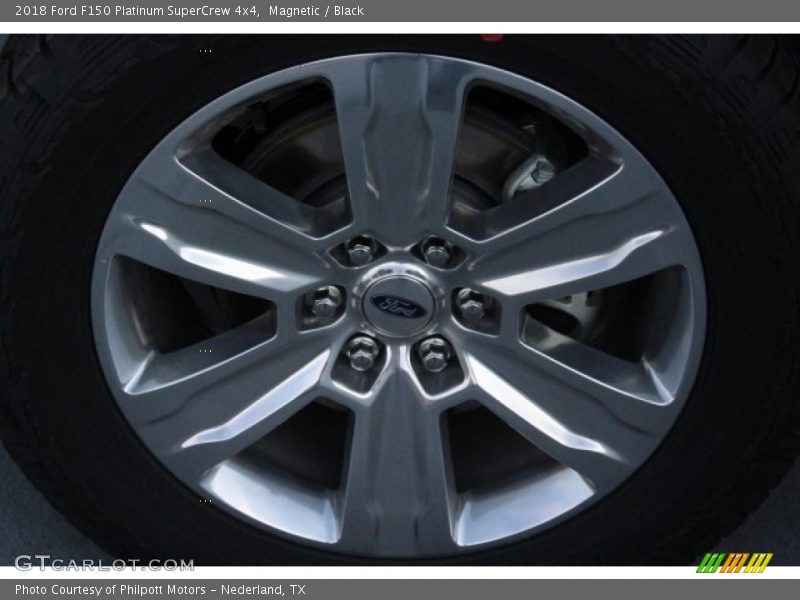 Magnetic / Black 2018 Ford F150 Platinum SuperCrew 4x4