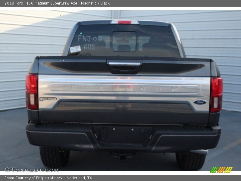 Magnetic / Black 2018 Ford F150 Platinum SuperCrew 4x4