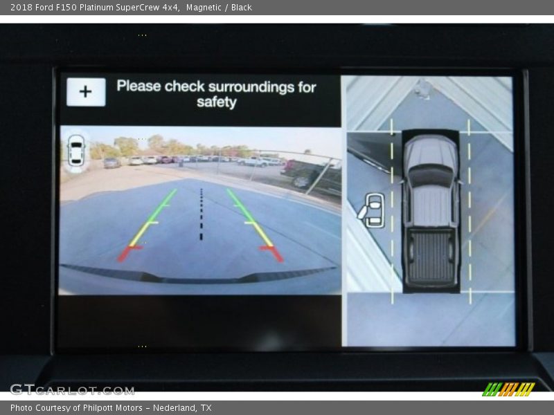 Magnetic / Black 2018 Ford F150 Platinum SuperCrew 4x4
