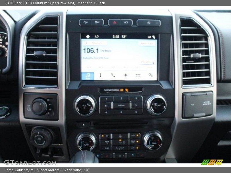 Magnetic / Black 2018 Ford F150 Platinum SuperCrew 4x4