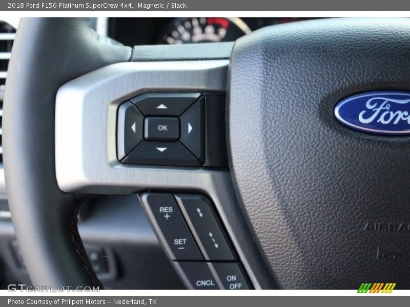Magnetic / Black 2018 Ford F150 Platinum SuperCrew 4x4