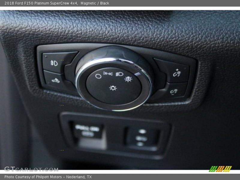 Magnetic / Black 2018 Ford F150 Platinum SuperCrew 4x4