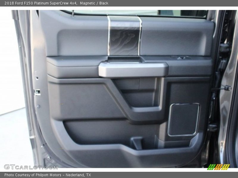 Magnetic / Black 2018 Ford F150 Platinum SuperCrew 4x4