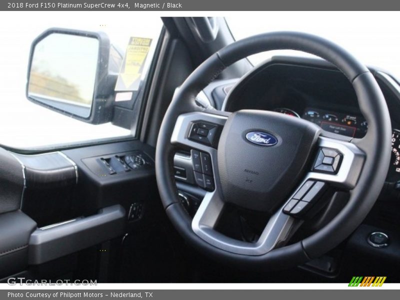 Magnetic / Black 2018 Ford F150 Platinum SuperCrew 4x4
