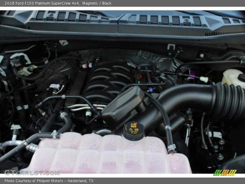Magnetic / Black 2018 Ford F150 Platinum SuperCrew 4x4