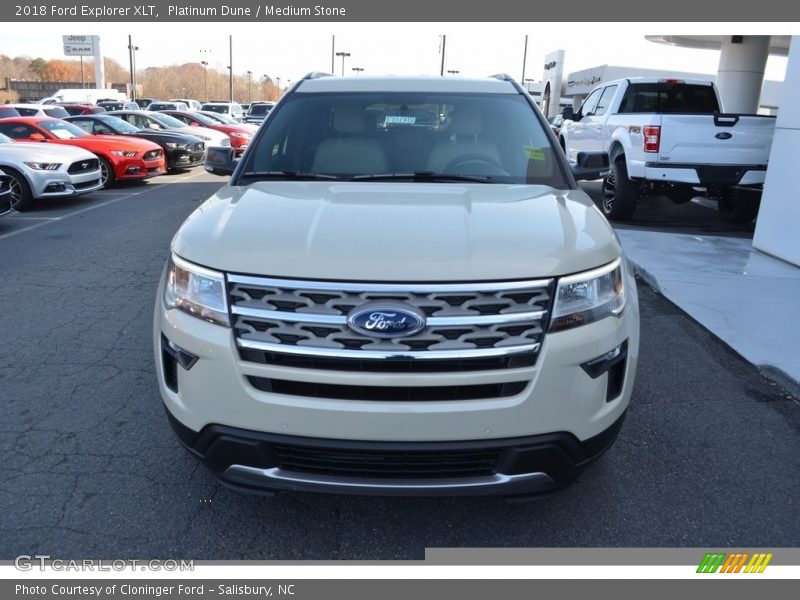 Platinum Dune / Medium Stone 2018 Ford Explorer XLT