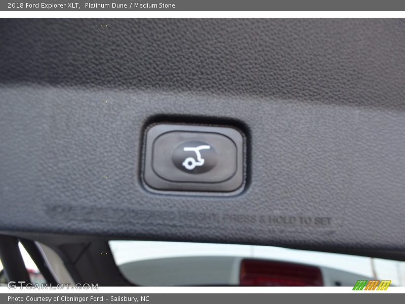 Platinum Dune / Medium Stone 2018 Ford Explorer XLT